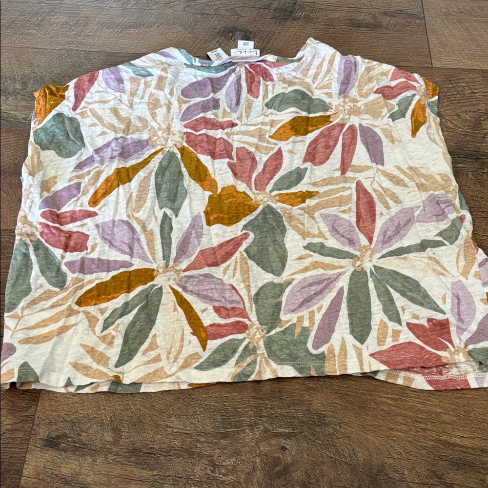 Nicole Miller Linen Top - Picture 4 of 4